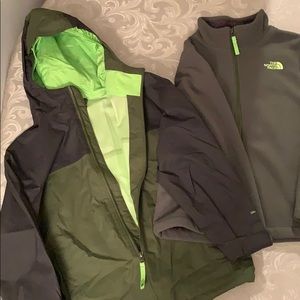 North Face Dry Vent jacket with fleece
